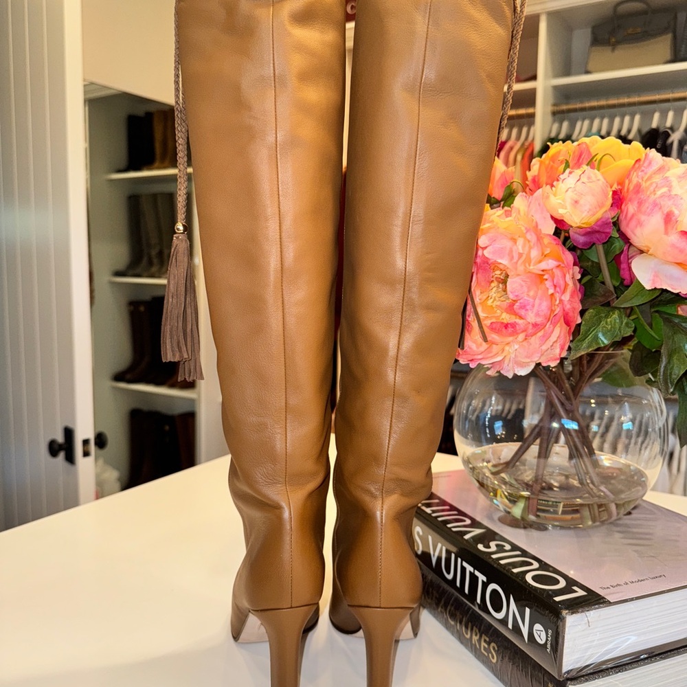 Tamara Mellon cinch tassel accent boots - Picture 7 of 8